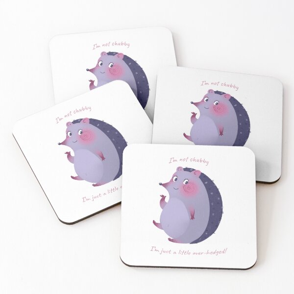 Item preview, Not chubby hedgehog designed and sold by Yuliia Hubina.