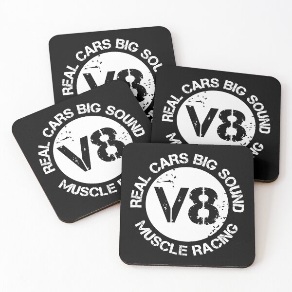 Item preview, V8 car emblem symbol logo musclecars engine power designed and sold by AndreMi.