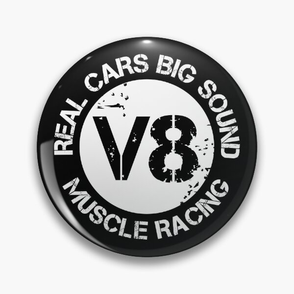 Item preview, V8 car emblem symbol logo musclecars engine power designed and sold by AndreMi.