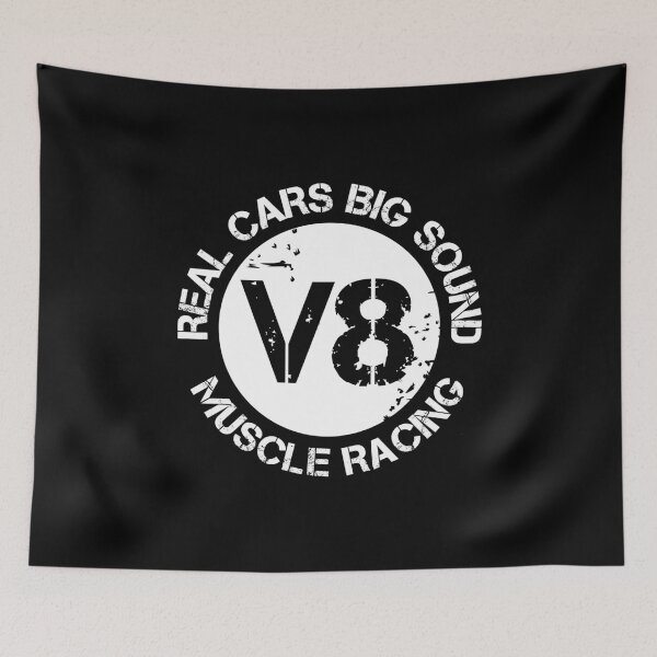 Item preview, V8 car emblem symbol logo musclecars engine power designed and sold by AndreMi.