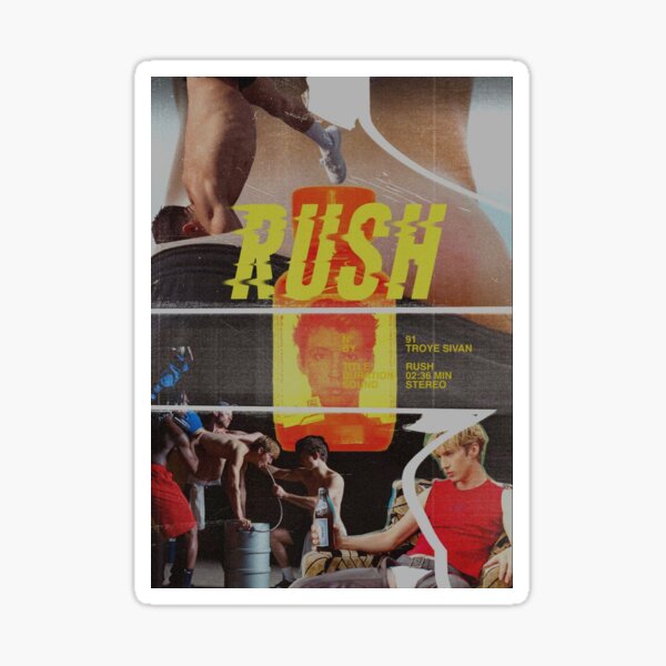 Item preview, Troye Sivan - Rush  designed and sold by RickysZB1.