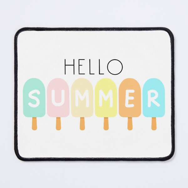 Item preview, Funny Summer design with Ice cream stick and Hello Summer text designed and sold by GraphicDream.