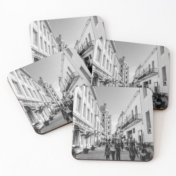 Item preview, Street photo, Old Havana, Cuba B&W designed and sold by Lie Yim.