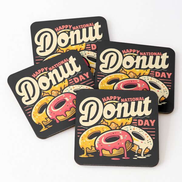 Item preview, Vintage National Donut Day designed and sold by PantatKiller.