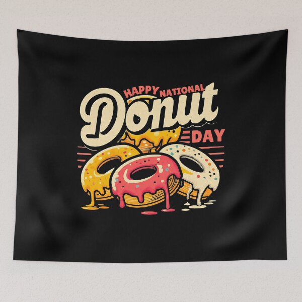 Item preview, Vintage National Donut Day designed and sold by PantatKiller.