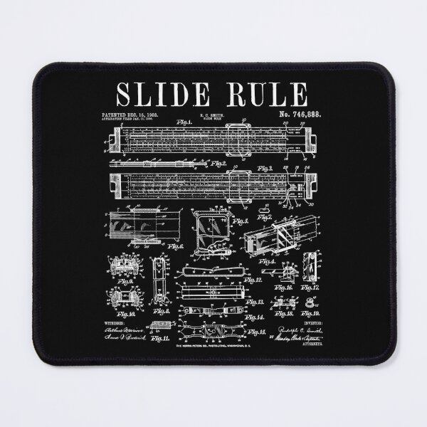 Item preview, Slide Rule Engineer Engineering Student Funny Vintage Patent designed and sold by GrandeDuc.