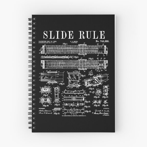 Item preview, Slide Rule Engineer Engineering Student Funny Vintage Patent designed and sold by GrandeDuc.