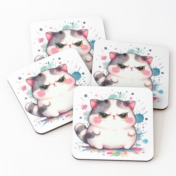 Item preview, Angry cat designed and sold by NadyaMichaels.