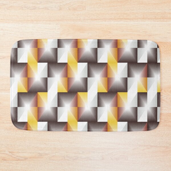 Item preview, A Seamless Dance of Interlocking Squares and Triangles designed and sold by Salahuddin190.