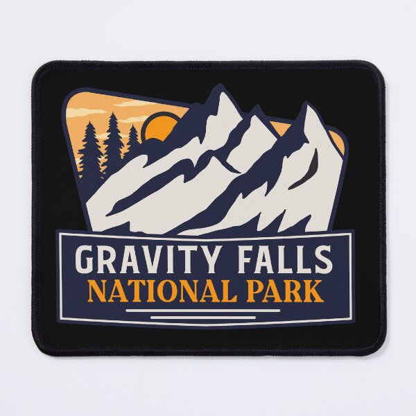 Item preview, Gravity Falls National Park designed and sold by graphic-map.
