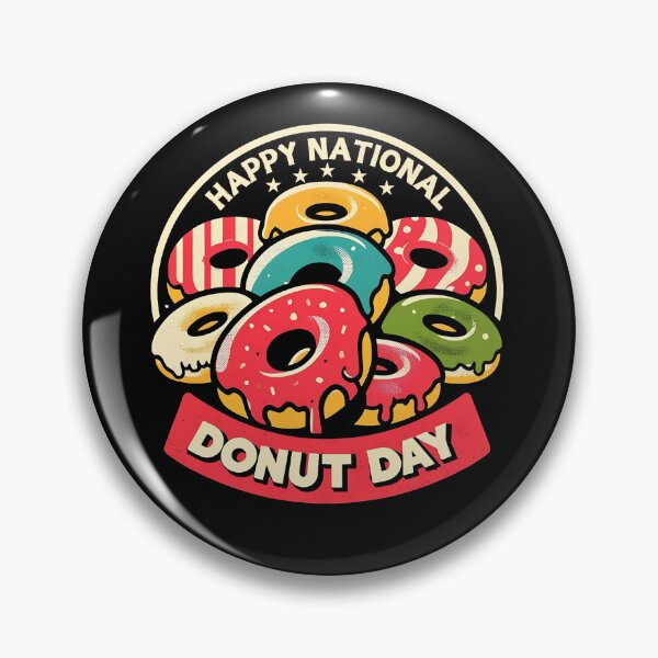 Item preview, Retro National Donut Day designed and sold by PantatKiller.