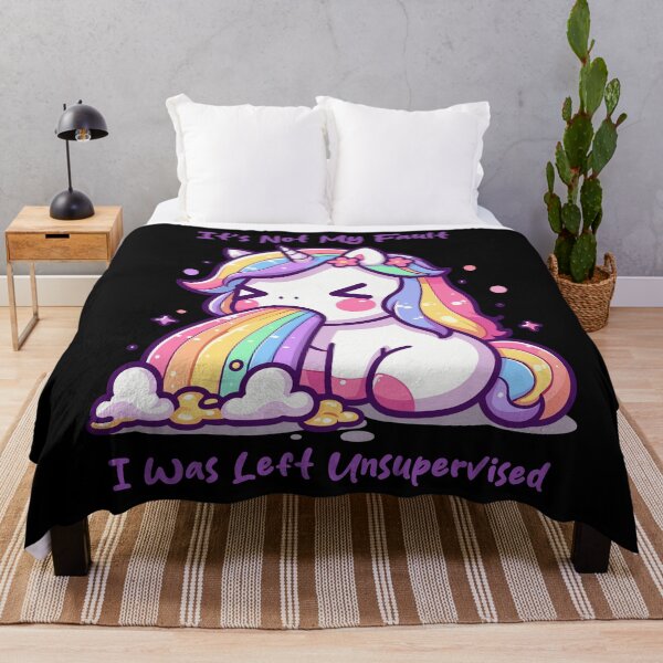 Item preview, funny sarcastic It's Not My Fault I Was Left Unsupervised designed and sold by Brudy-R.