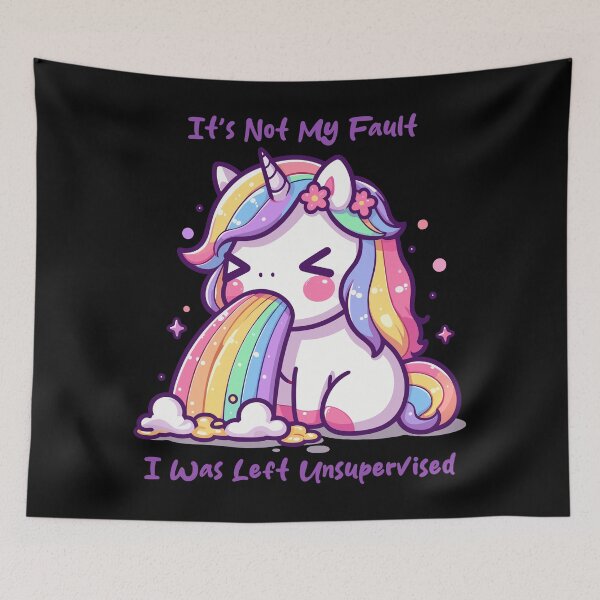 Item preview, funny sarcastic It's Not My Fault I Was Left Unsupervised designed and sold by Brudy-R.