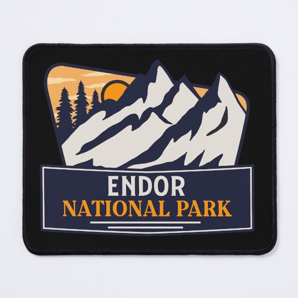 Item preview, Endor National Park designed and sold by graphic-map.