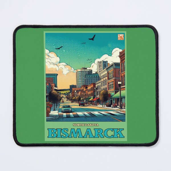 Item preview, Bismarck, North Dakota designed and sold by cloudland.