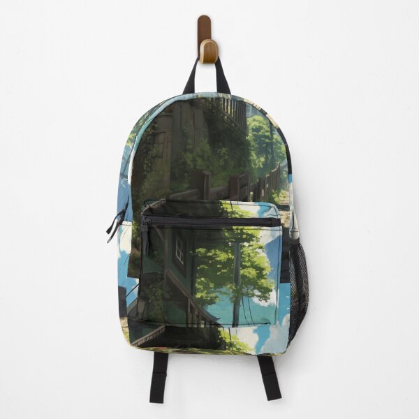 Item preview, Animated Japanese Village Anime Manga Style Kawaii Cute Beautiful Mountain Nature designed and sold by SayItWithYours.