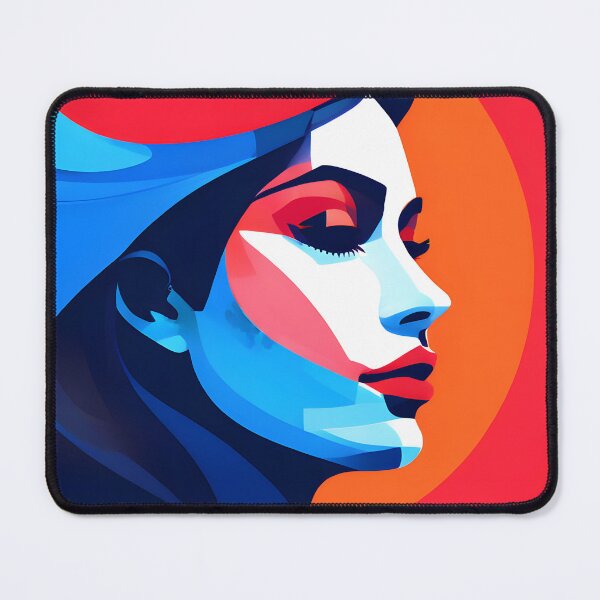 Item preview, abstract woman face designed and sold by PICT T MOSB.