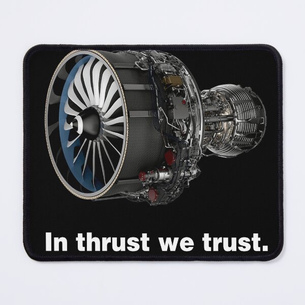 Item preview, In Thrust We Trust. designed and sold by CityNoir.