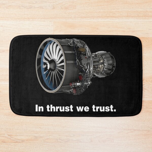 Item preview, In Thrust We Trust. designed and sold by CityNoir.
