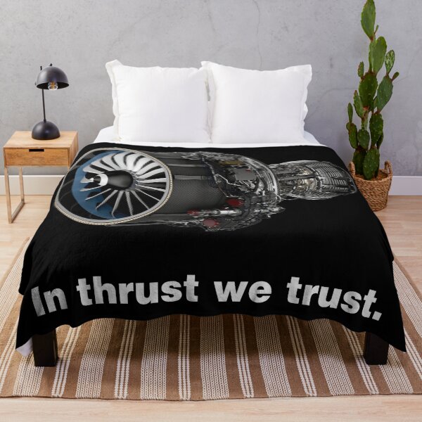 Item preview, In Thrust We Trust. designed and sold by CityNoir.