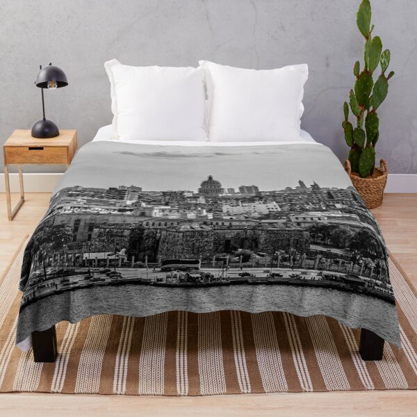 Item preview, Panoramic photo, Old Havana, Cuba B&W designed and sold by Lie Yim.