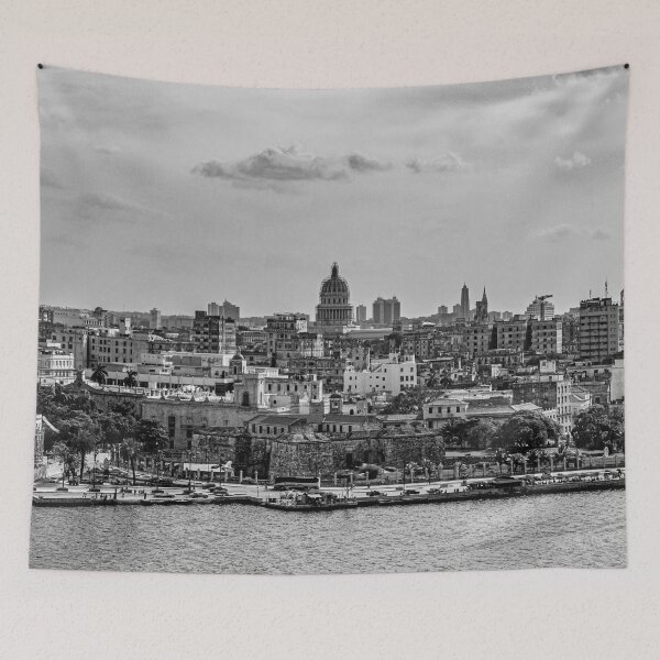 Item preview, Panoramic photo, Old Havana, Cuba B&W designed and sold by Lie Yim.