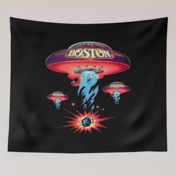 Item preview, Doont lock back.....>>>>>>>BOSton<<>>>>>>>>>>>BAND>>>>>>Boston designed and sold by VintageXsHOP.
