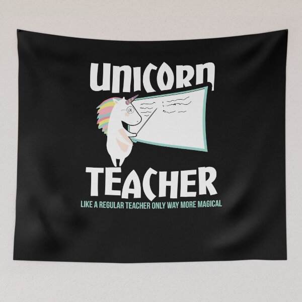 Item preview, Unicorn Teacher designed and sold by Kieran Abbott.