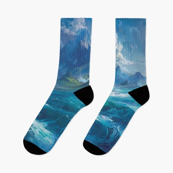 Item preview, Fantasy Ocean Landscape designed and sold by Lumaria Designs.