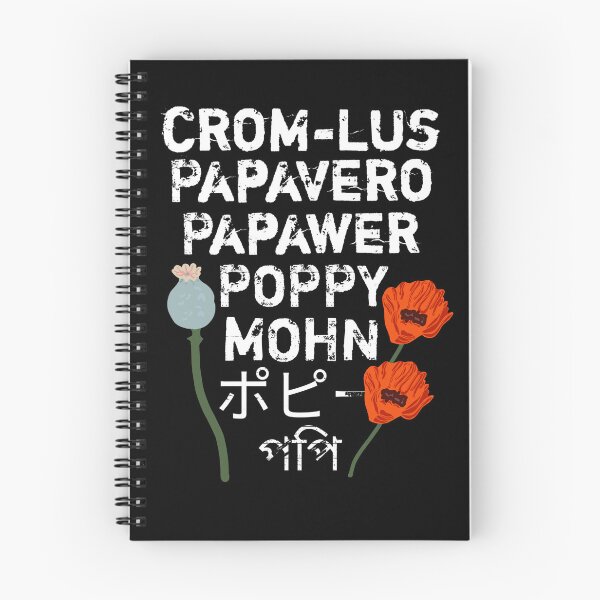 Item preview, The word poppy in all languages designed and sold by vibeno1.