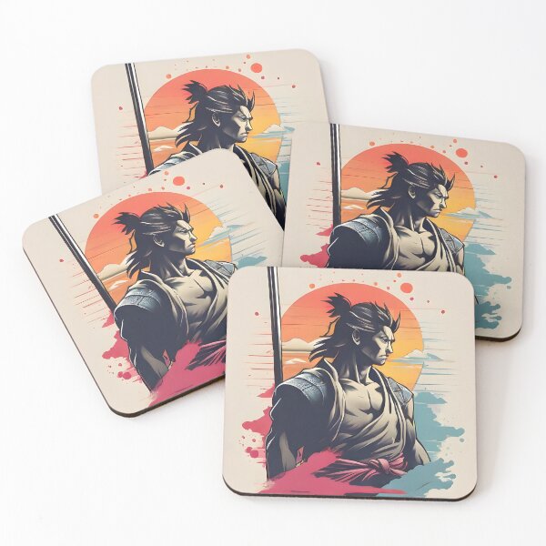 Artikelvorschau, Der letzte Samurai im minimalistischen Stil entworfen und verkauft von LifePraJamWan.