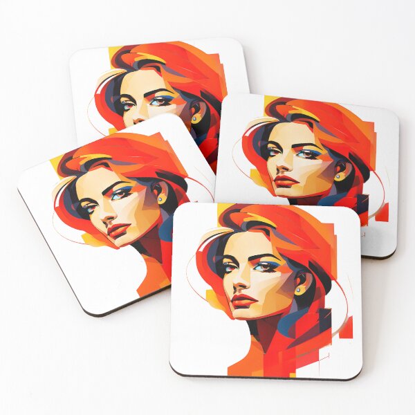Item preview, abstract woman face designed and sold by PICT  T MOSB.