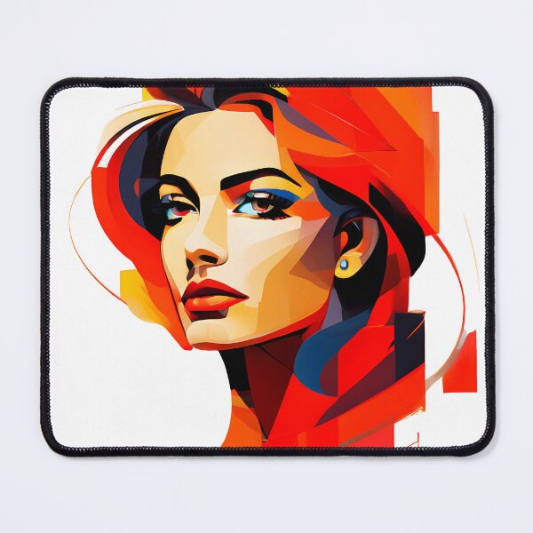 Item preview, abstract woman face designed and sold by PICT  T MOSB.
