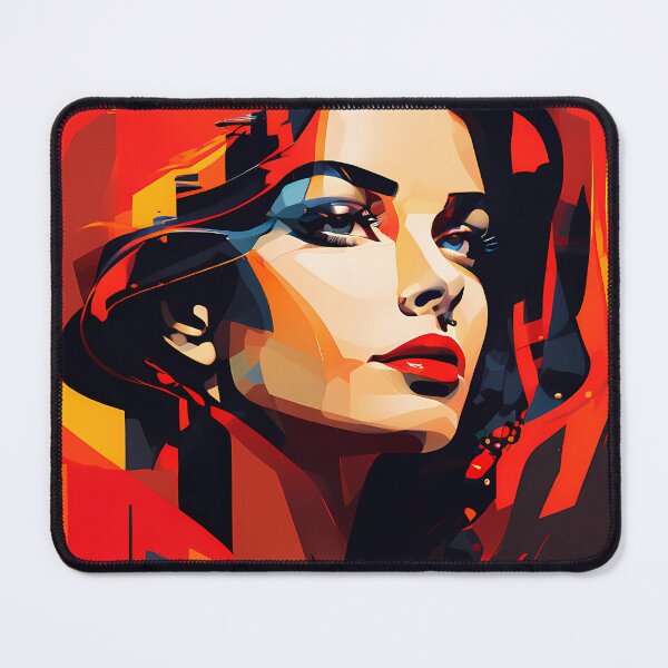 Item preview, abstract woman face designed and sold by PICT T MOSB.