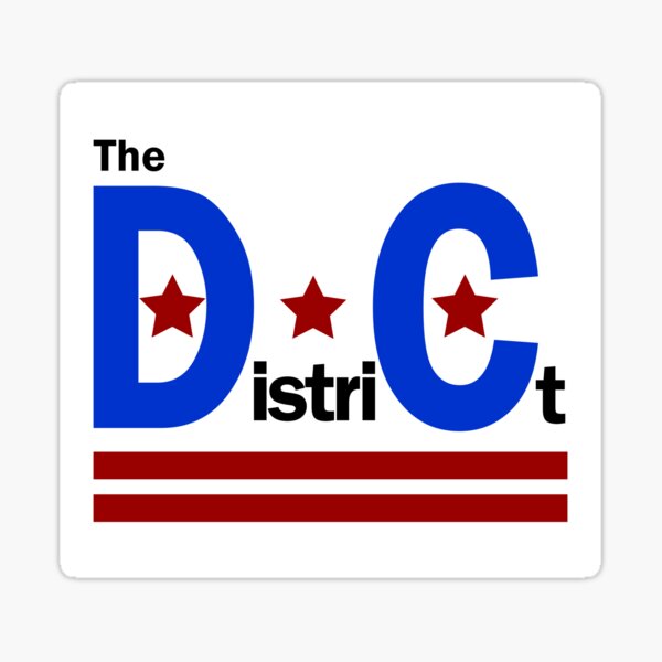 Washington D.C. Sticker