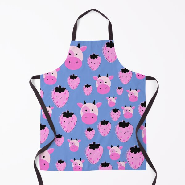 Item preview, Strawberry Pink Cow pattern designed and sold by pumpqin.