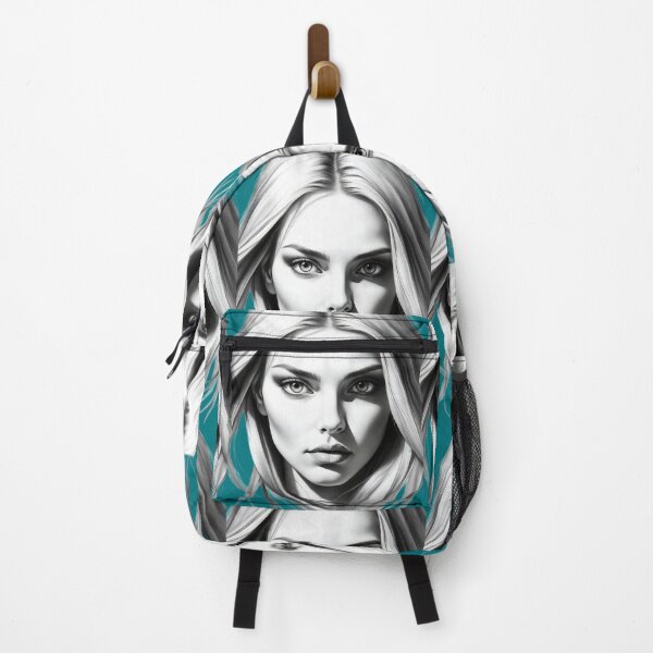 Item preview, Captivating Gaze A Study of Beauty in Stark Contrast designed and sold by ArtComixHaven.