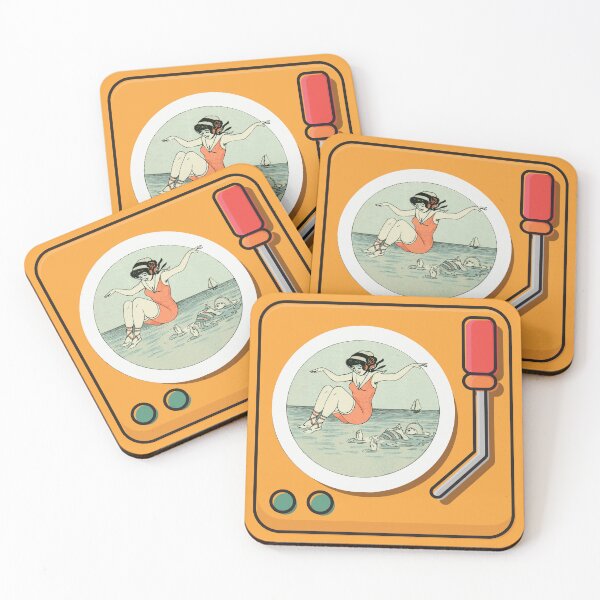 Item preview, Vinyl Record Art | Nostalgic Seaside Summer designed and sold by DJ-Portable.