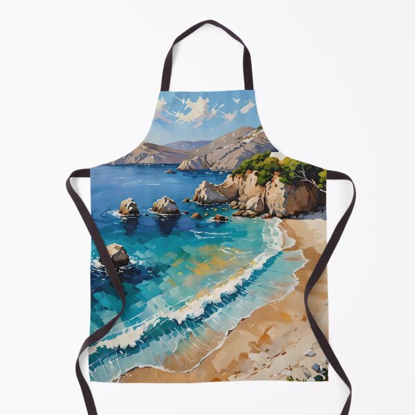 Item preview, Greek Beach 'Aegean Serenity' designed and sold by OrthodoxLove.