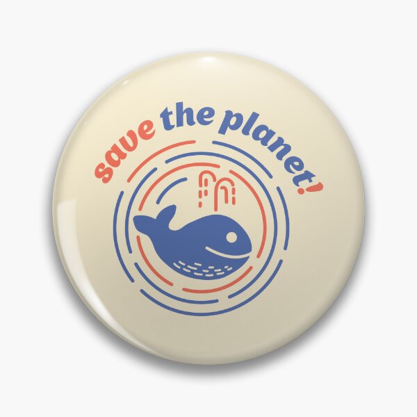 Item preview, Save the whales! Save the planet! designed and sold by Deepness2023.