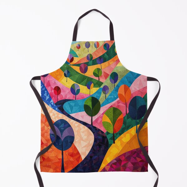 Item preview, Folk Art Forest Landscape designed and sold by OccultDreams.