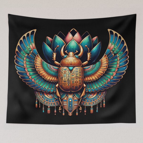 Item preview, Sacred Egyptian Scarab Beetle designed and sold by AnalajiaDesigns.