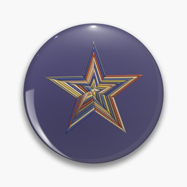 Item preview, 3D colorful star designed and sold by Nartvel.