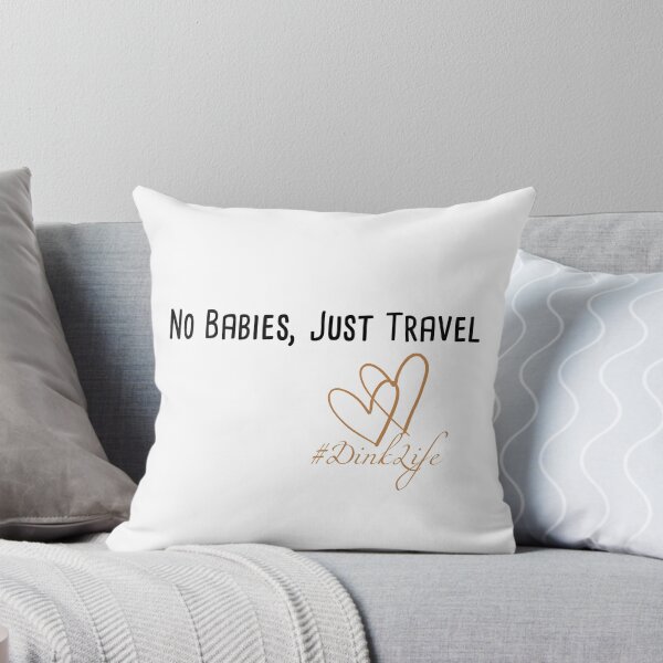 Item preview, No Babies, Just Travel DINK Lifestyle Manifest Text designed and sold by FemiBiutti.