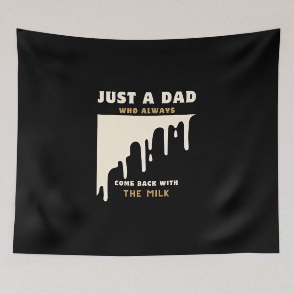 Item preview, Just a dad who always came back with the milk designed and sold by Belweder.