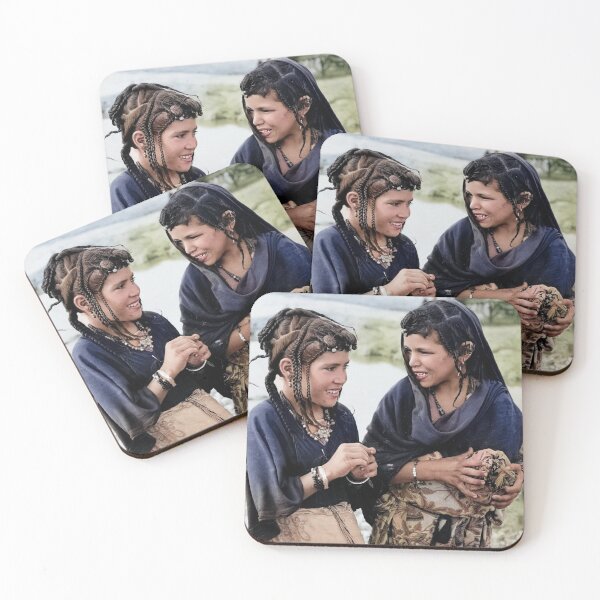Item preview, Colorized photo of Moroccan Girls designed and sold by JerryFrank.