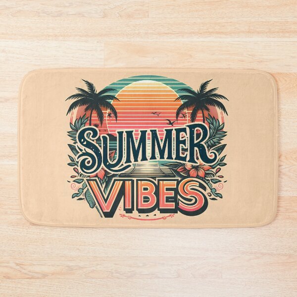 Item preview, Summer vibes, typography designed and sold by maxmaj.