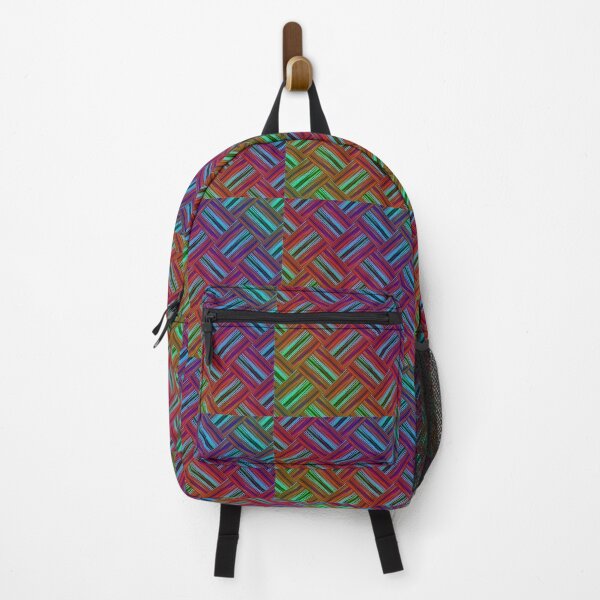Item preview, Asymmetrical Multicolor Chevron Design designed and sold by Allison King.