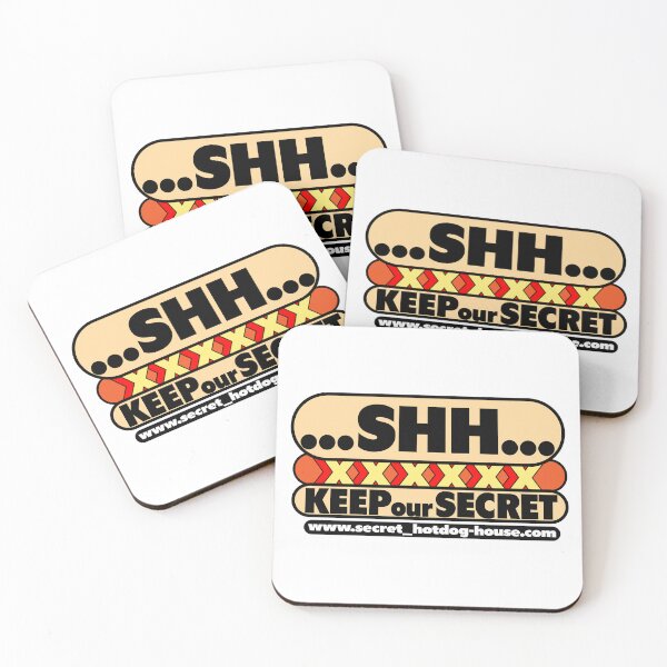 Item preview, SHH...KEEP OUR SECRET(HOTDOG.COM^^) designed and sold by Pronoian-Space.