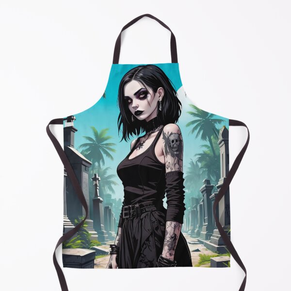 Item preview, Pale Goth Girl Aesthetic - Summer Graveyard designed and sold by MadnessEnvelope.